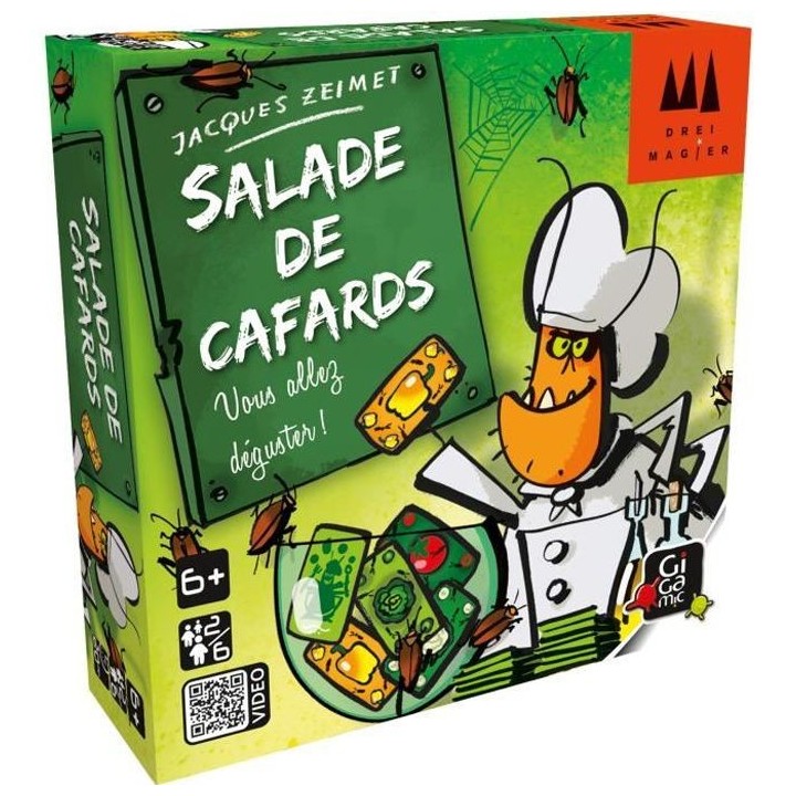 Salade de cafards - GIGAMIC - Jeu de société