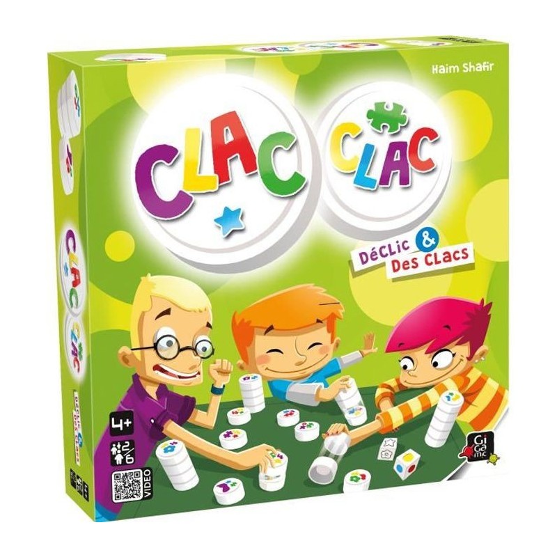 Clac clac - GIGAMIC - Jeu de société