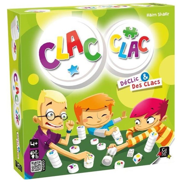 Clac clac - GIGAMIC - Jeu de société