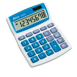Calculatrice Ibico 208X Blanc