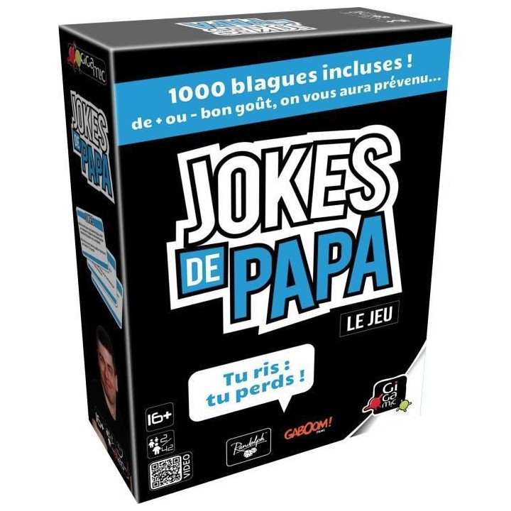 Jokes de papa - GIGAMIC - Jeu de cartes