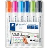 boîte de marqueurs Staedtler Lumocolor 351 6 Pièces Tableau blanc (5 Unités)