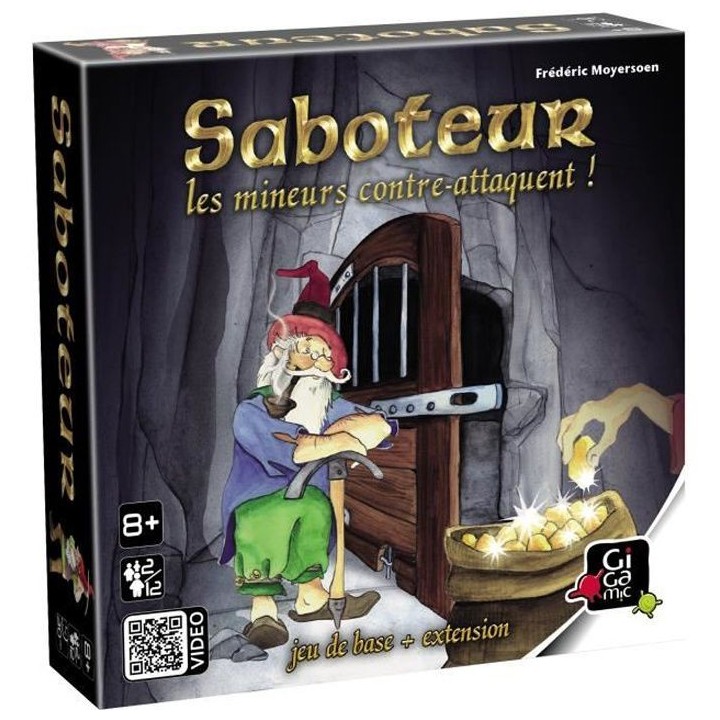 Saboteur 2 : Les mineurs contre-attaquent (NF) - GIGAMIC - Jeu de soci