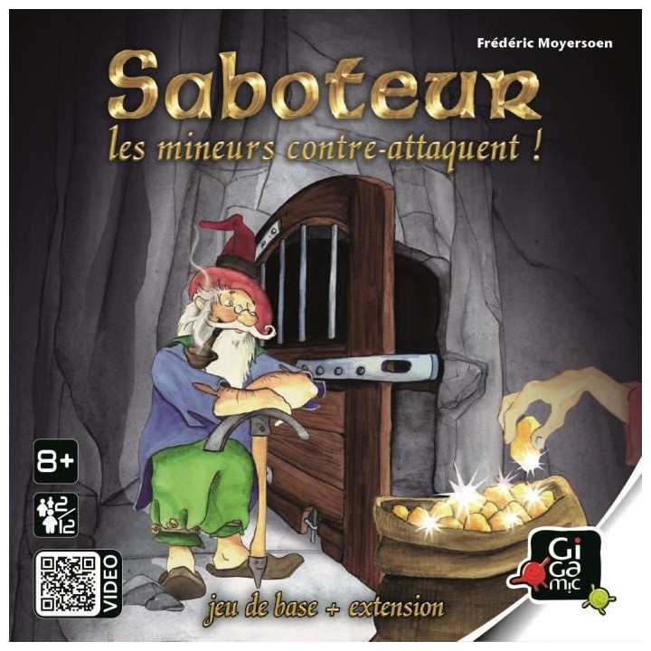 Saboteur 2 : Les mineurs contre-attaquent (NF) - GIGAMIC - Jeu de soci
