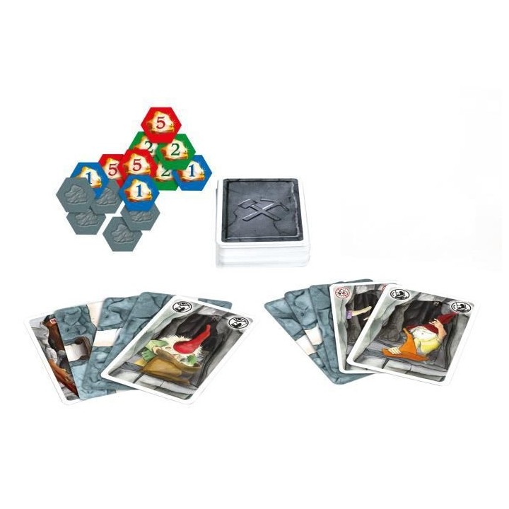 Saboteur 2 : Les mineurs contre-attaquent (NF) - GIGAMIC - Jeu de soci