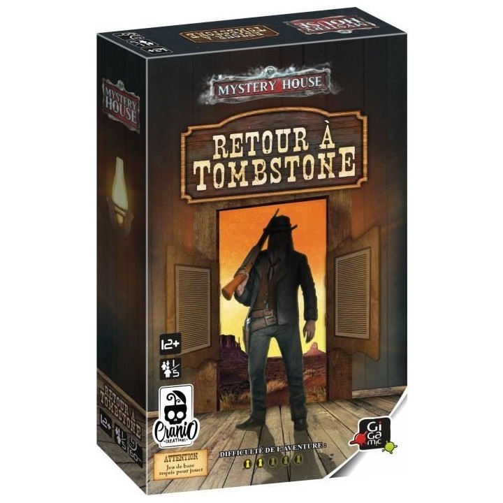 Mystery house 3 - Retour a Tombstone - Jeux de société - GIGAMIC