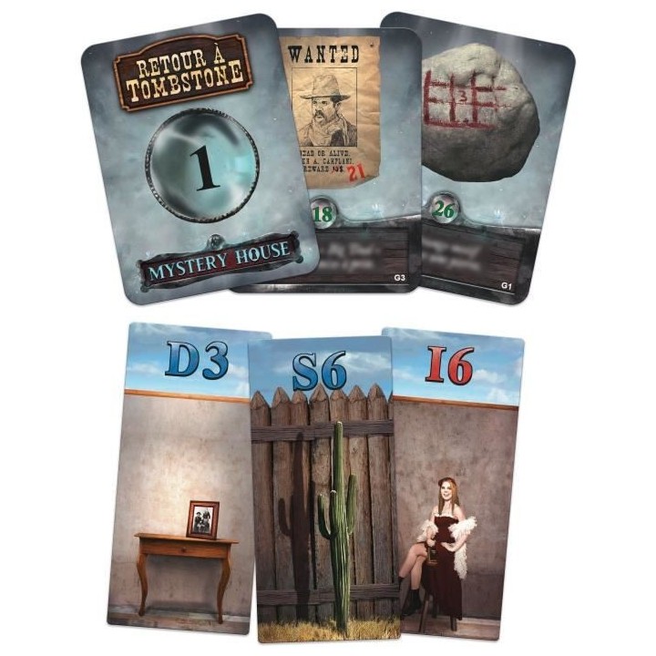 Mystery house 3 - Retour a Tombstone - Jeux de société - GIGAMIC