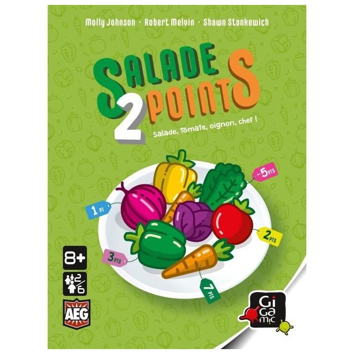 Salade 2 Points - GIGAMIC - Jeu de société