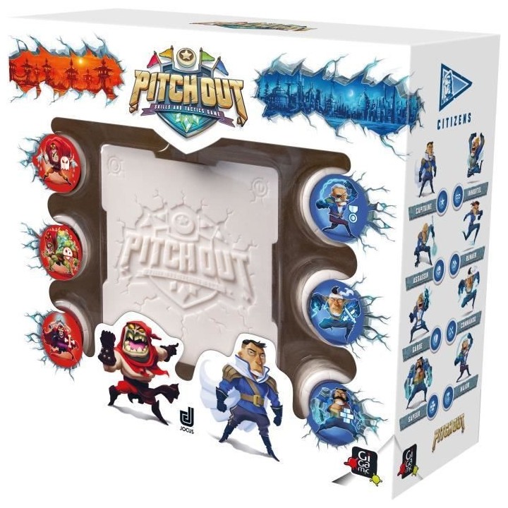 Pitch Out - Jeu d'adresse - GIGAMIC - A partir de 7 ans