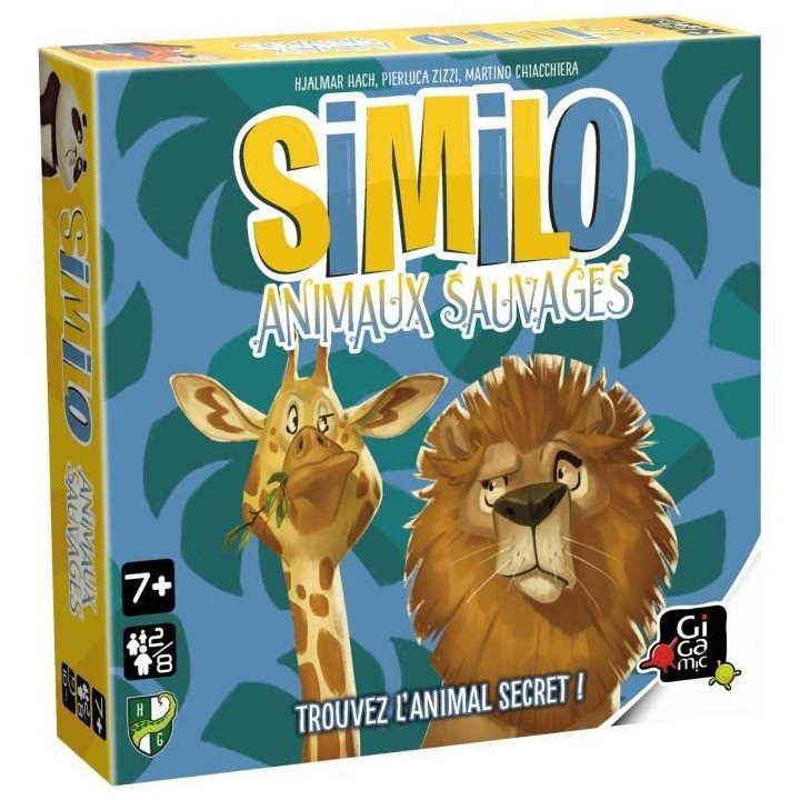 Similo animaux sauvages - Jeux de société - GIGAMIC