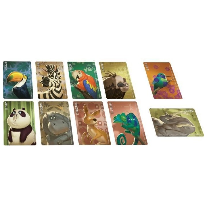 Similo animaux sauvages - Jeux de société - GIGAMIC