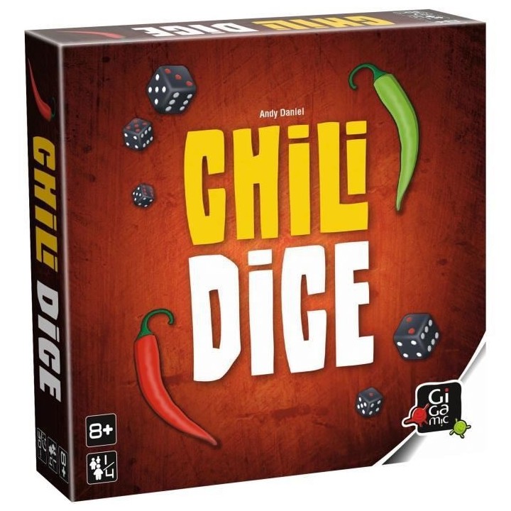 Chili Dice - Jeux de société - GIGAMIC