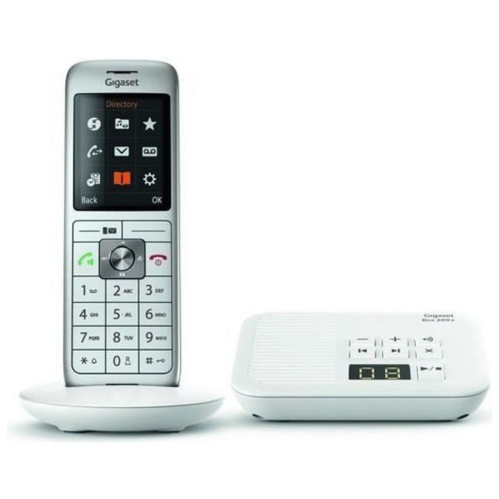GIGASET Téléphone Fixe CL 660 A Blanc
