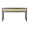 Console DKD Home Decor 135 x 38 x 76 cm Sapin Naturel Noir