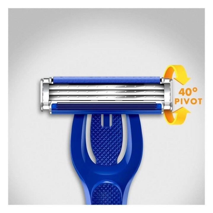 Gillette Blue3 Hybrid Manche De Rasoir + 13 Lames