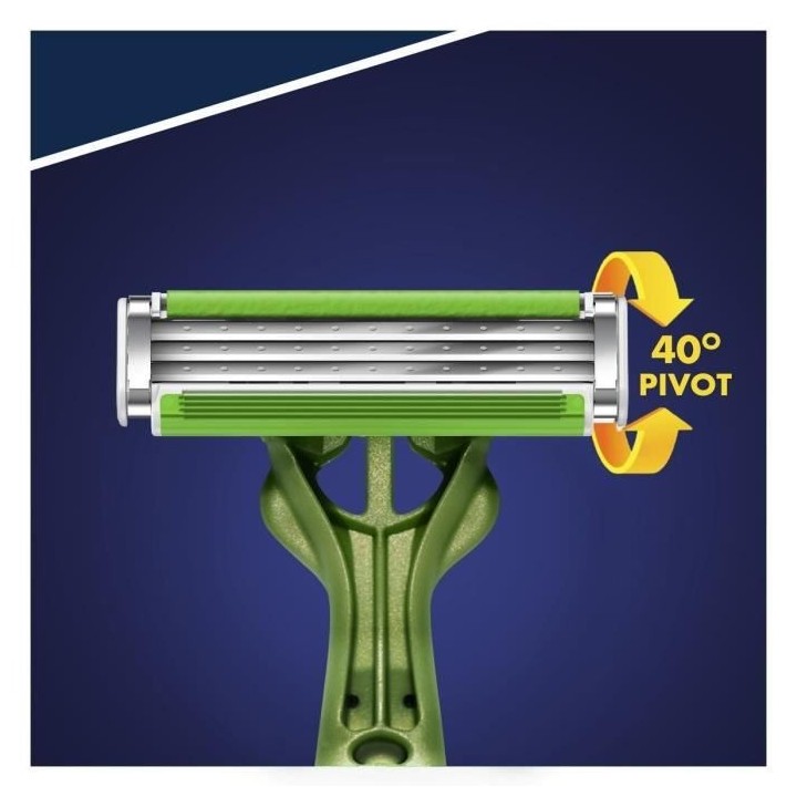 Gillette Blue 3 Sensible Rasoirs Jetables x8