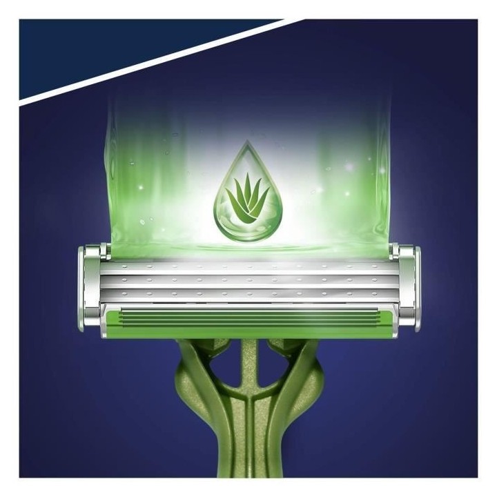 Gillette Blue 3 Sensible Rasoirs Jetables x8