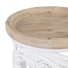 Table d'appoint 42 x 42 x 56 cm Naturel Bois Blanc