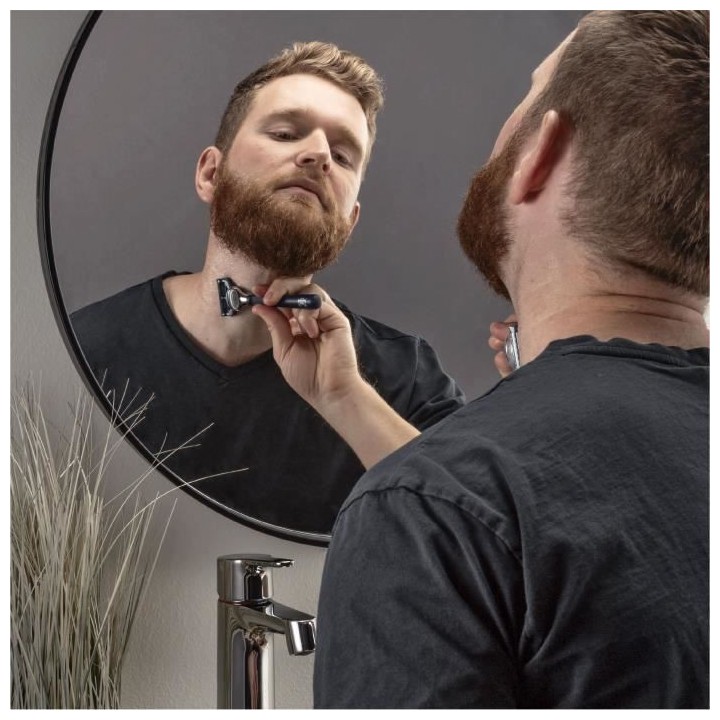 KING C. GILLETTE Rasoir, rasage et contours