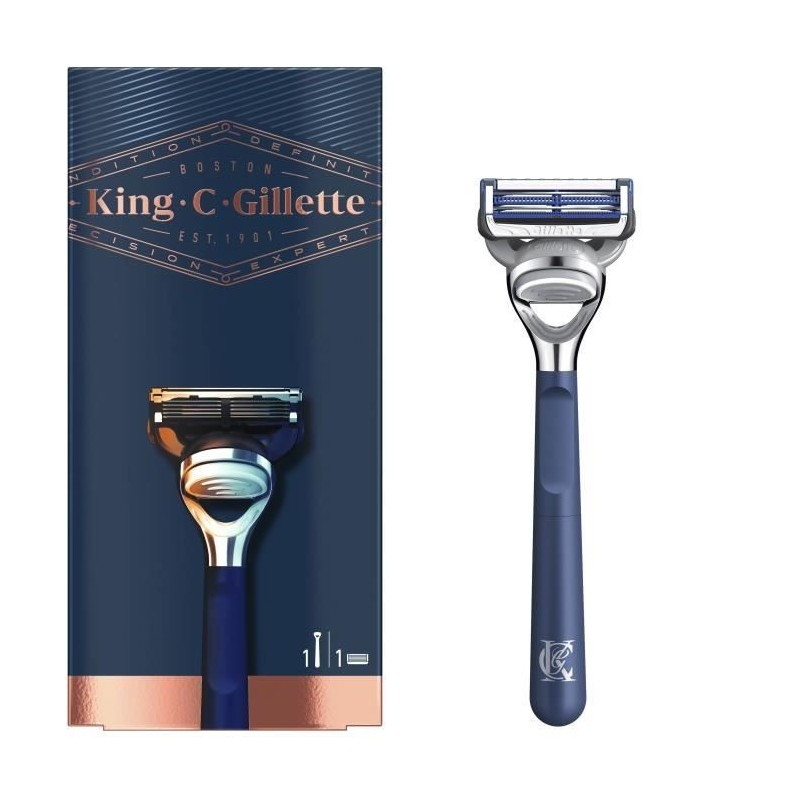 KING C. GILLETTE Rasoir cou