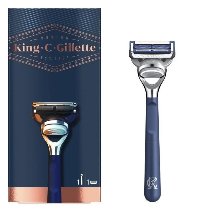 KING C. GILLETTE Rasoir cou
