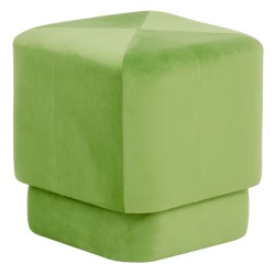 Pouf Tissu Synthétique Bois...