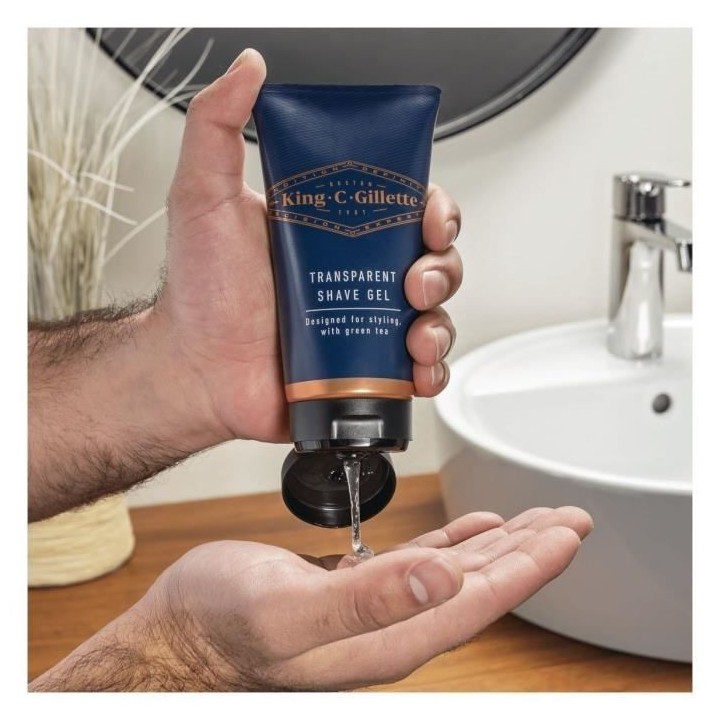 Kit King C. Gillette Kit Rasage de Pres