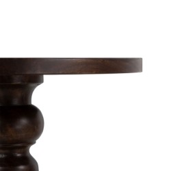 Table d'appoint Marron Bois de manguier 45 x 45 x 52 cm