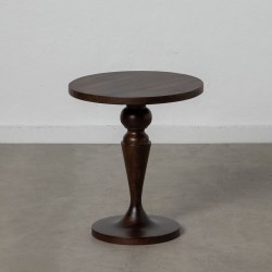 Table d'appoint Marron Bois de manguier 45 x 45 x 52 cm