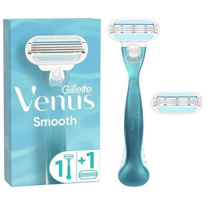 Gillette Venus Rasoir feminin Smooth - 2 lames