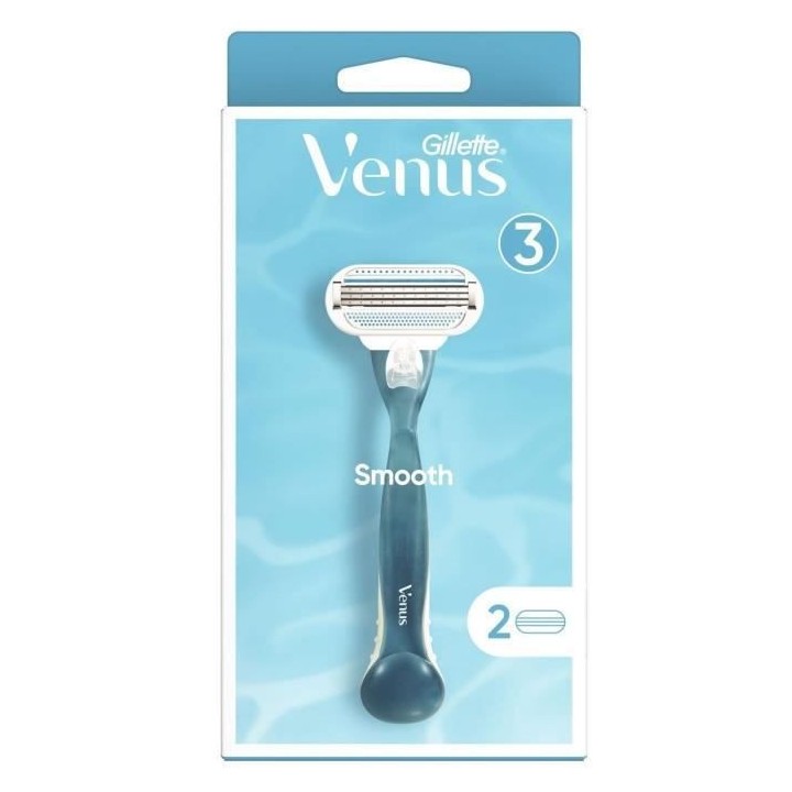 Gillette Venus Rasoir feminin Smooth - 2 lames