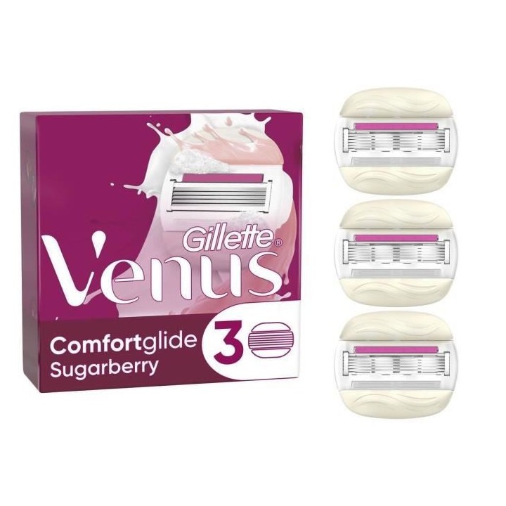 Gillette Venus Rasoir feminin ComfortGlide Sugarberry x3