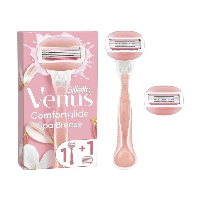 Gillette Venus Rasoir feminin ComfortGlide Spa Breeze - 2 lames