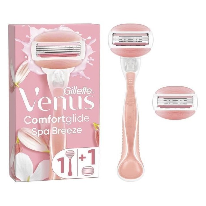 Gillette Venus Rasoir feminin ComfortGlide Spa Breeze - 2 lames