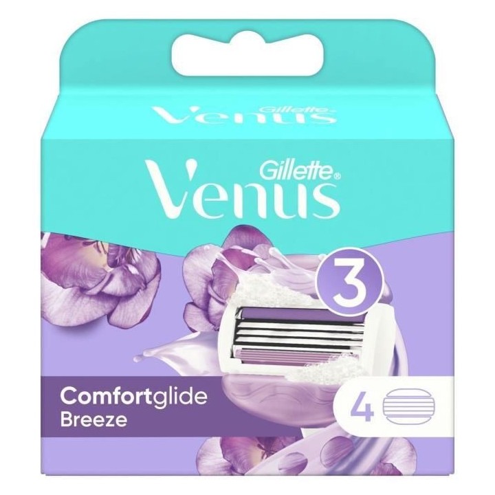 Gillette Venus - 4 lames de rasoir ComfortGlide Breeze
