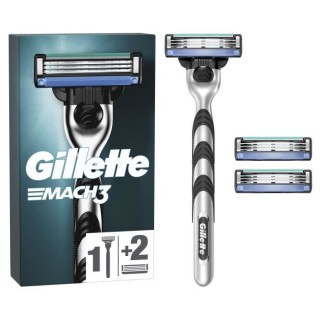 Gillette Mach3 Rasoir et 3 Recharge