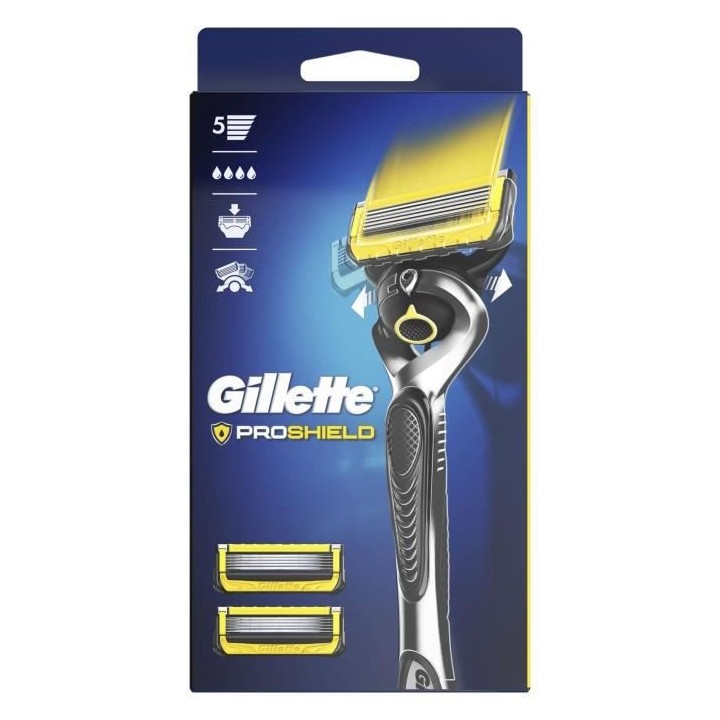 GILLETTE Rasoir ProShield - 3 lames
