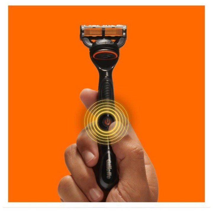 GILLETTE Rasoir Fusion5 Power - 3 lames