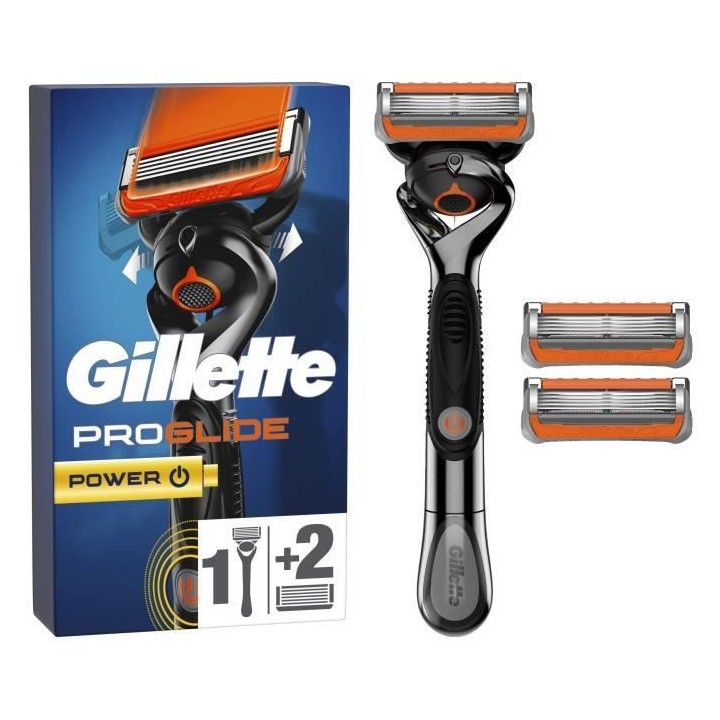 GILLETTE Rasoir ProGlide Power - 3 lames