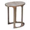 Table d'appoint 45 x 29 x 48 cm Noir Doré