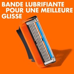 GILLETTE Lames de rasoir Fusion5 x12