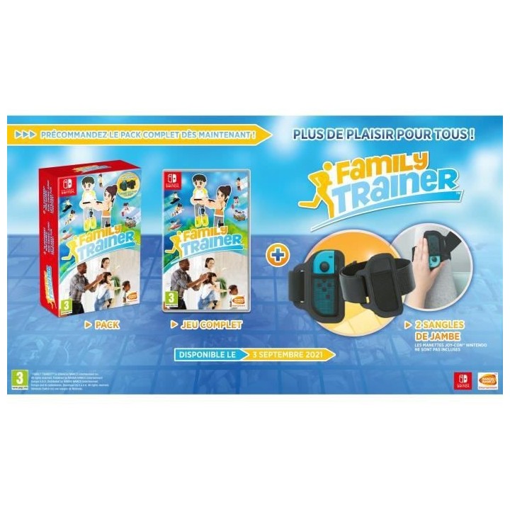Family Trainer Jeu Switch