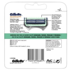 GILLETTE Lames de rasoir SkinGuard x6