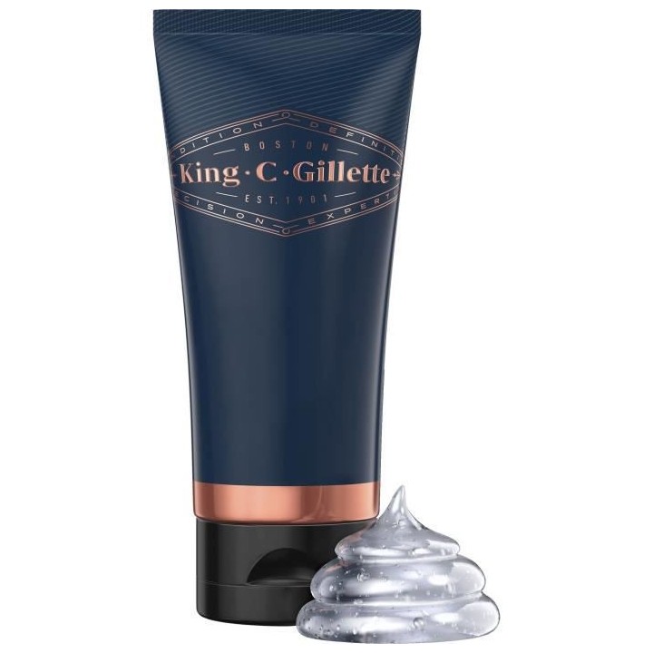 KING C. GILLETTE Gel a raser - 150 ml
