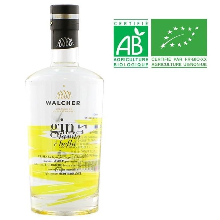 Walcher - La Vita Bella - Gin - Bio - 40% - 70 cl
