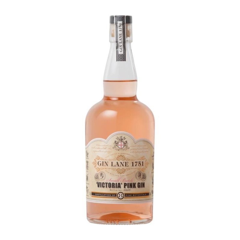 Gin Lane 1751 Victoria Pink - London dry Gin - Angleterre - 40%vol - 70cl