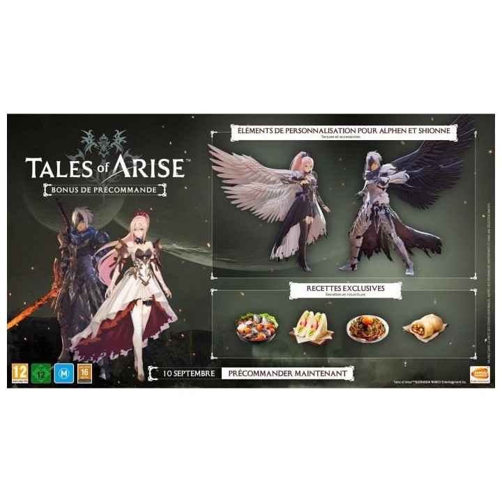 Tales of Arise Jeu PS5