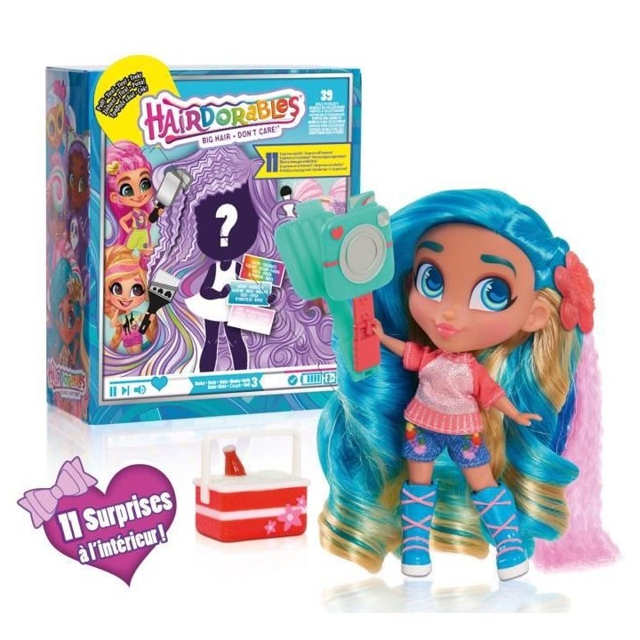 Hairdorables - Poupée et accessoires surprises - Serie 3 - Modeles al