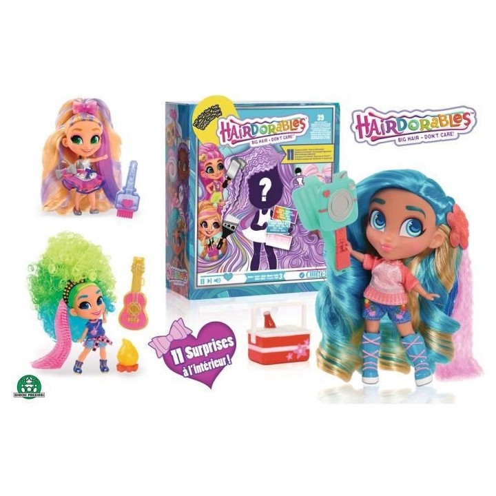 Hairdorables - Poupée et accessoires surprises - Serie 3 - Modeles al