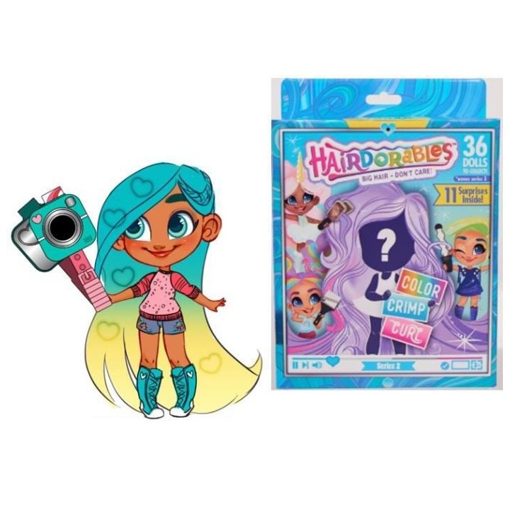 Hairdorables - Poupée et accessoires surprises - Serie 3 - Modeles al